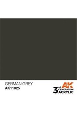 AK Interactive 3RD GEN ACRYLIC GERMAN GREY 17ML