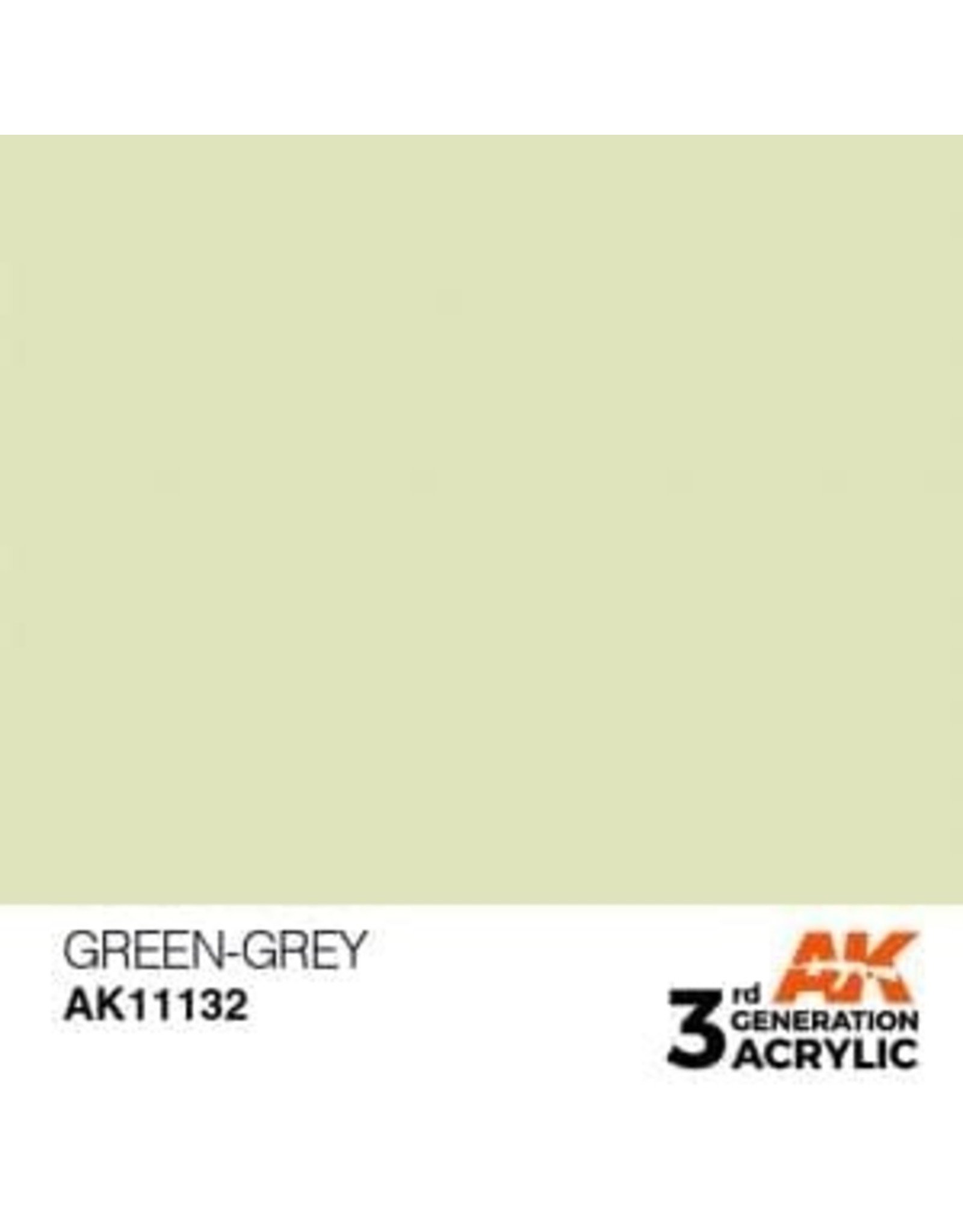 AK Interactive 3RD GEN ACRYLIC GREEN-GREY 17ML