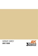 AK Interactive 3RD GEN ACRYLIC GRIMY GREY 17ML