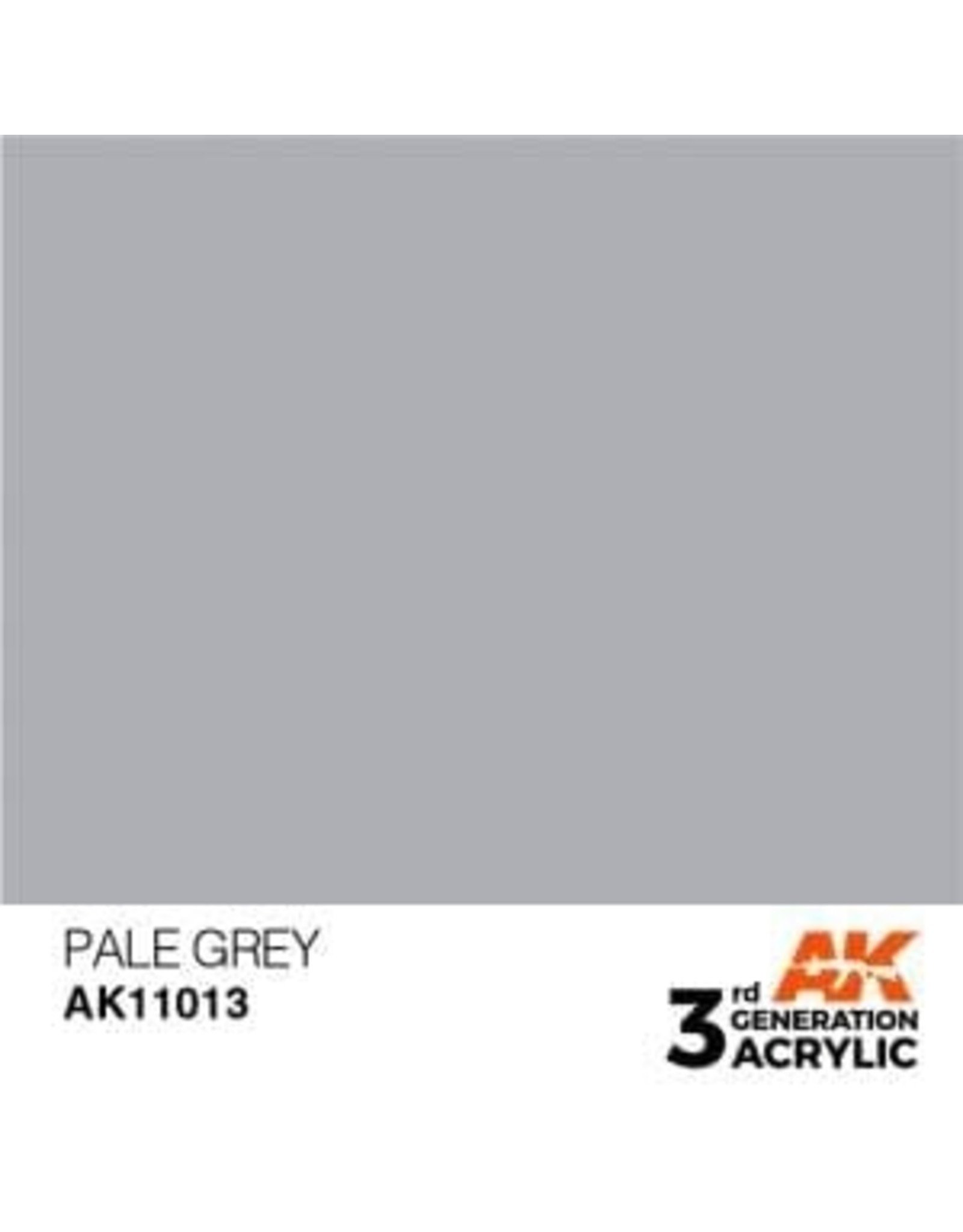 AK Interactive 3RD GEN ACRYLIC PALE GREY 17ML