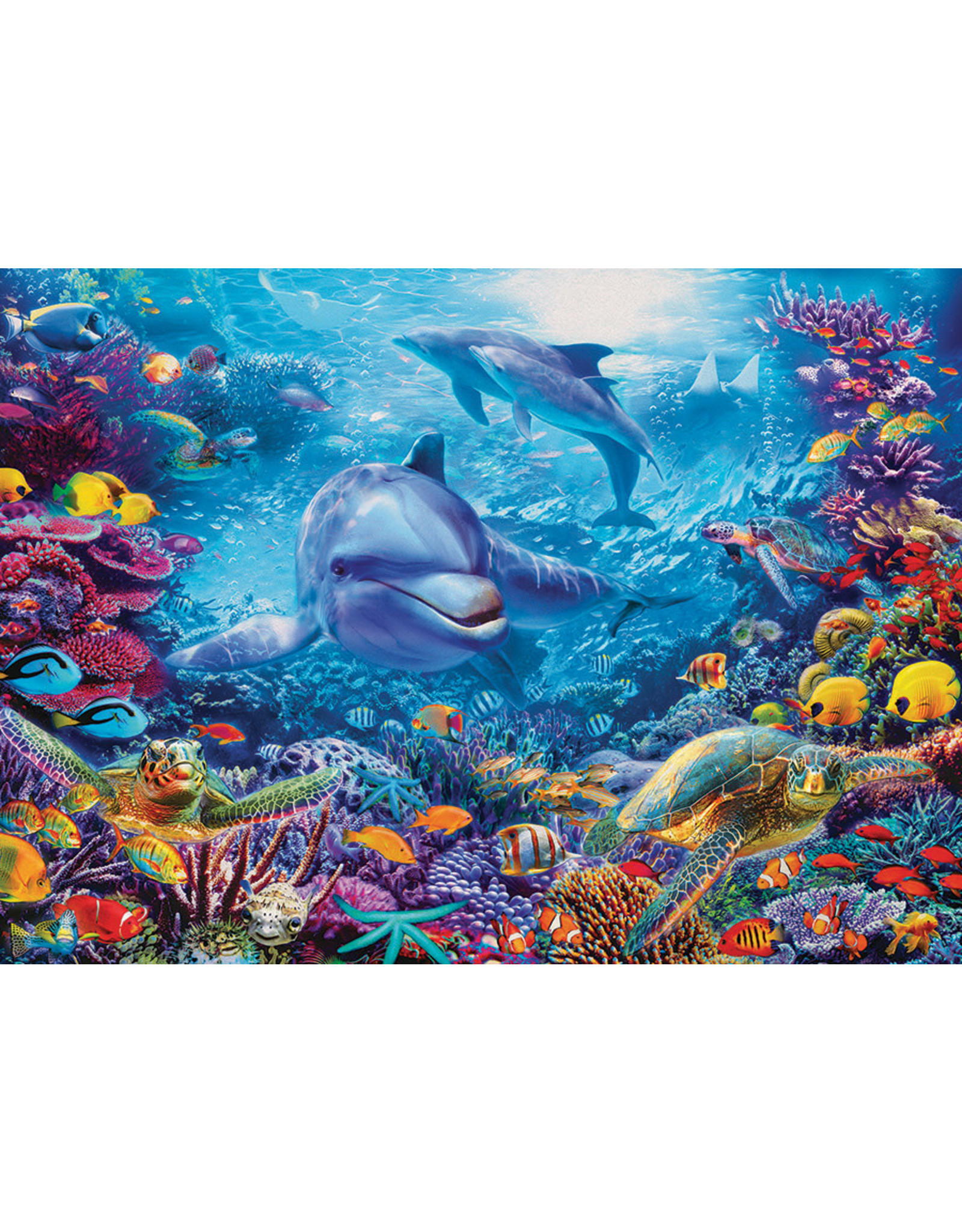 Cobble Hill 1000PC PUZZLE - DOLPHINS AT PLAY