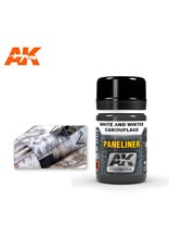 AK Interactive AK INTERACTIVE PANELINER FOR WHITE & WINTER CAMOUFLAGE 35ML