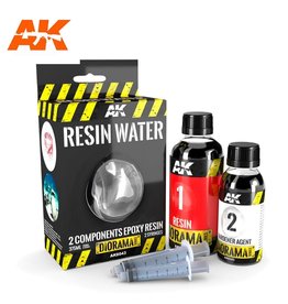 AK Interactive AK INTERACTIVE RESIN WATER 2-PART EPOXY RESIN - 375ml