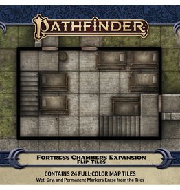 Paizo PATHFINDER: FLIP-TILES: FORTRESS CHAMBERS EXPANSION SET (SYSTEM NEUTRAL)