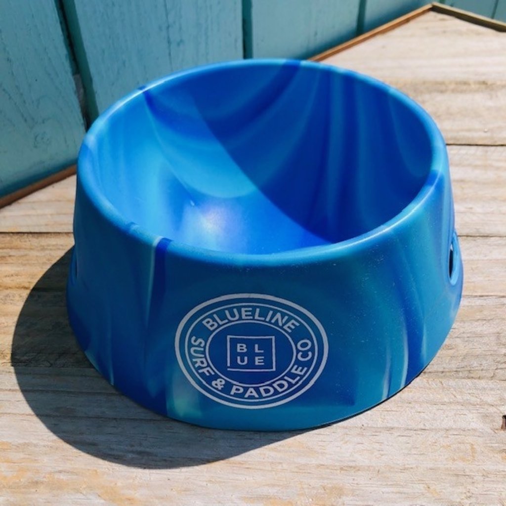 Blueline Surf + Paddle Co. Sili Pint Dog Bowl Arctic Sky