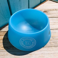 Blueline Surf + Paddle Co. Sili Pint Dog Bowl Bend Blue