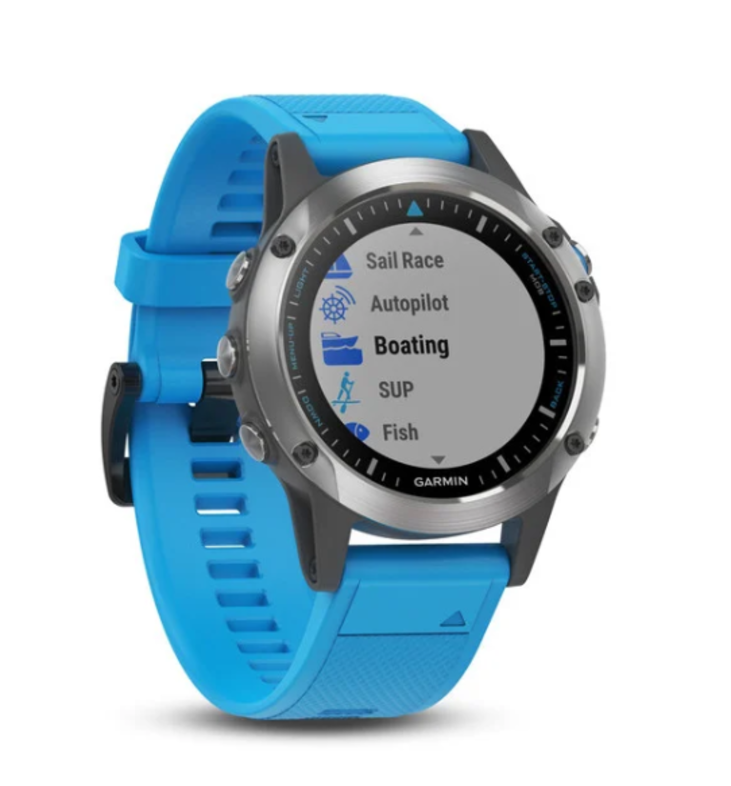 garmin watch blue