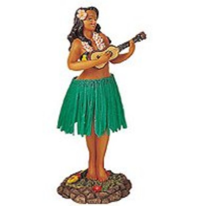 hula girl dashboard