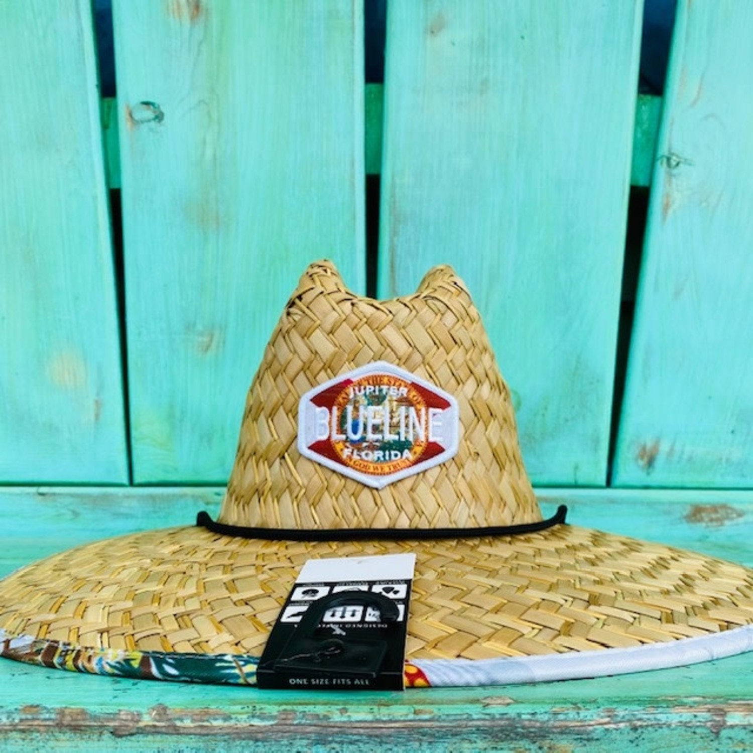 SL6 Blueline Straw Hat Stateside Map 