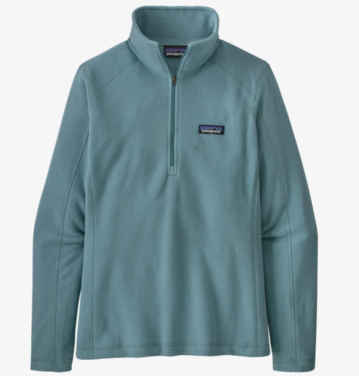 blue quarter zip fleece