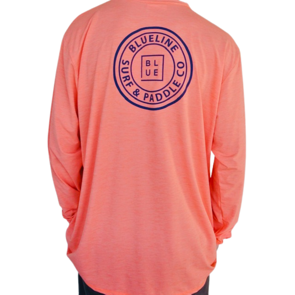 Blueline Surf + Paddle Co. Original UV LS Coral\Navy