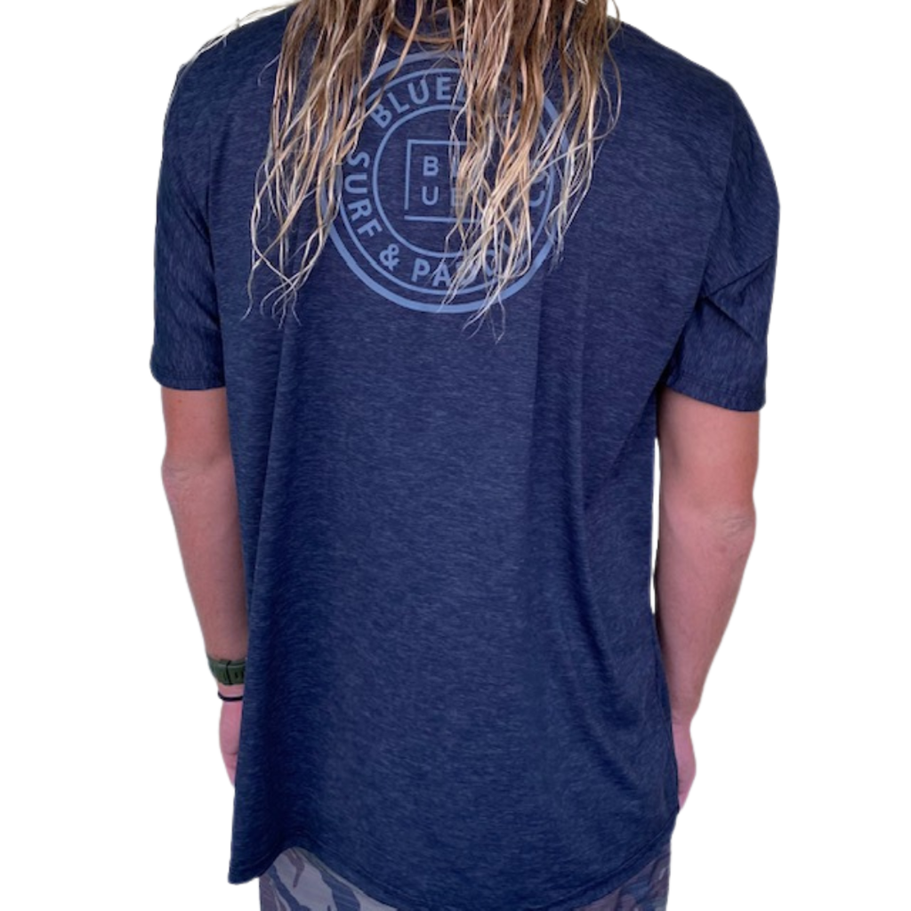 Blueline Surf + Paddle Co. Original UV Short Sleeve Charcoal