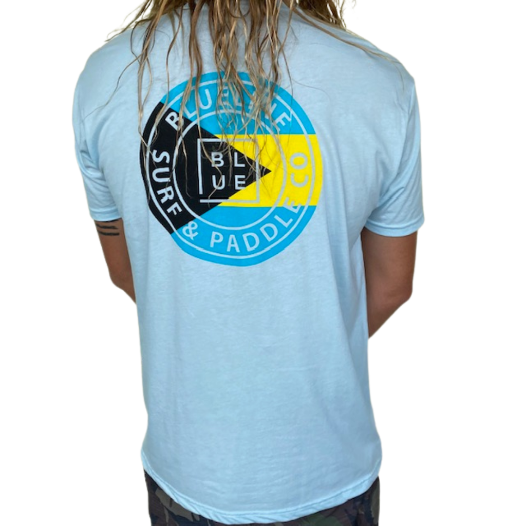 Blueline Surf + Paddle Co. Original Bahamas Flag IceBlue