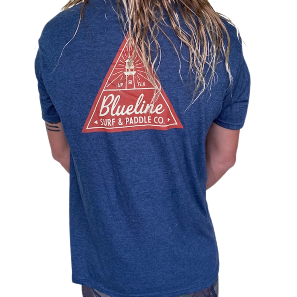 Blueline Surf + Paddle Co. Triangle Lighthouse Heather Navy