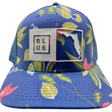 Blueline Surf + Paddle Co. Florida Box UV Twilight Plumeria/White Patch HC SC  2218_001