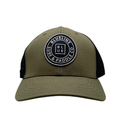 Blueline Surf + Paddle Co. OG Olive  Black / Black Patch MC SC