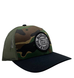 Blueline Surf + Paddle Co. OG  Green Camo Loden Black  C12 Curved