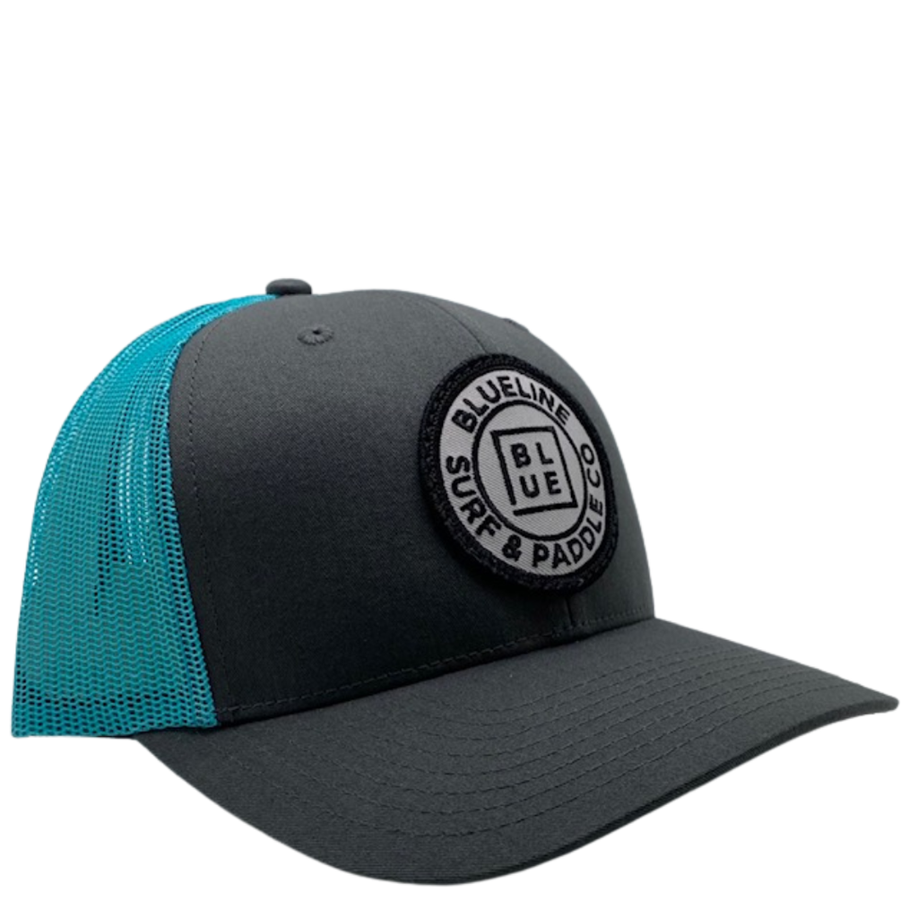 Blueline Surf + Paddle Co. OG Charcoal\Teal C12 Curved