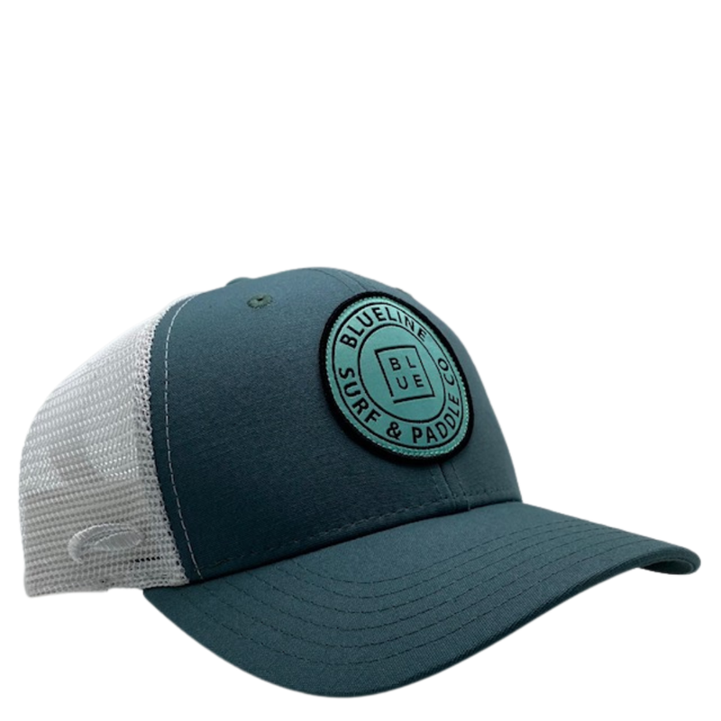 Blueline Surf + Paddle Co. OG Mineral Blue/White Seafoam Patch MC SC  1804_002