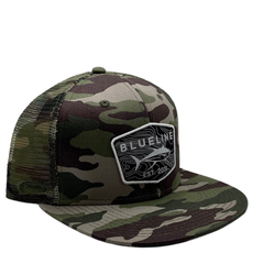 Blueline Surf + Paddle Co. Tuna Army Camo / Black Topo Patch HC FL  2381_001