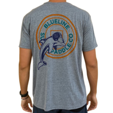 Blueline Surf + Paddle Co. Miami Dolphins Tee Gray Frost