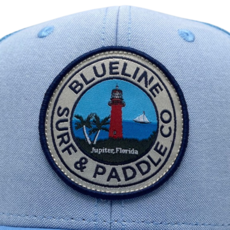 Blueline Surf + Paddle Co. Jupiter Lighthouse Carolina Oxford/Carolina MC SC  2219_001