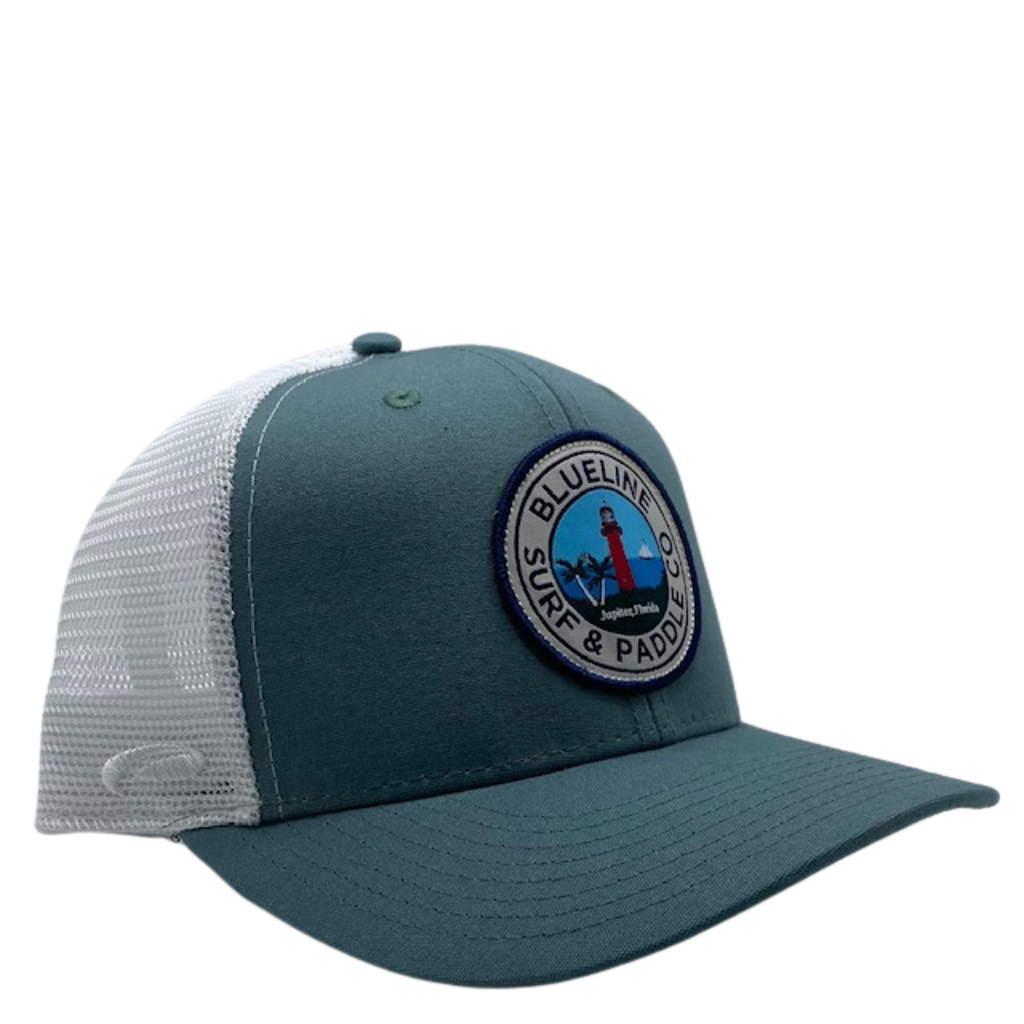 Blueline Surf + Paddle Co. Jupiter Lighthouse Mineral Blue/White HC SC  2219_002