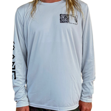 Blueline Surf + Paddle Co. Mang X BL Smoked Florida Patch Pearl Grey