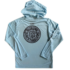 Blueline Surf + Paddle Co. Youth Mang X BL Smoked Circle Arctic Blue