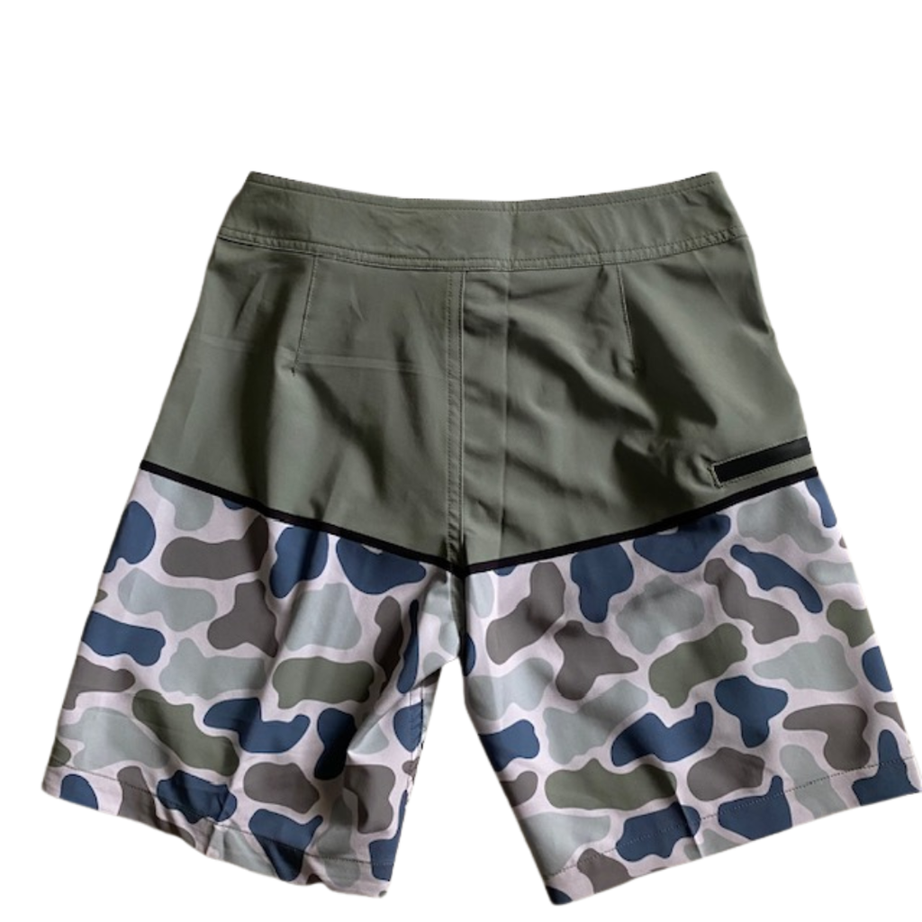 Blueline Surf + Paddle Co. Boys BSH Duck Camo Tan