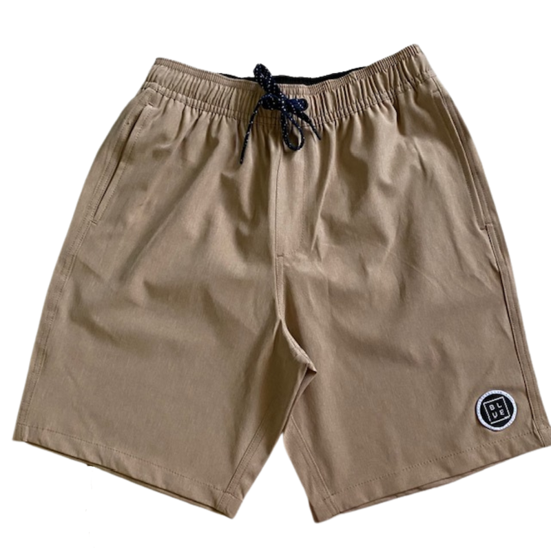 Blueline Surf + Paddle Co. Boys Volley Khaki Yarn Dye