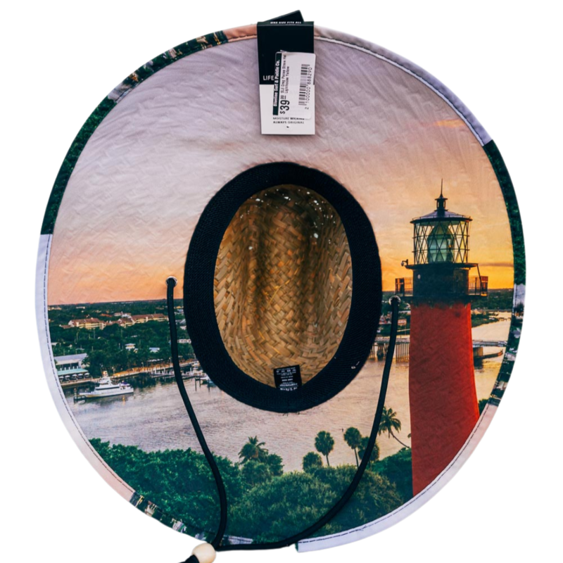 Greg Panas SL6 Greg Panas Straw Hat Lighthouse Yellow