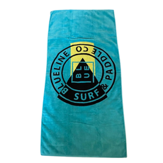 Blueline Surf + Paddle Co. Blueline Beach Towel Bahamas 34" X 70" made in usa