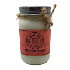 Blueline Surf + Paddle Co. Blueline Mason Jar Candle 16 oz. Mandarin Mango