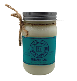 Blueline Surf + Paddle Co. Blueline Mason Jar Candle 16 oz. Vitamin Sea