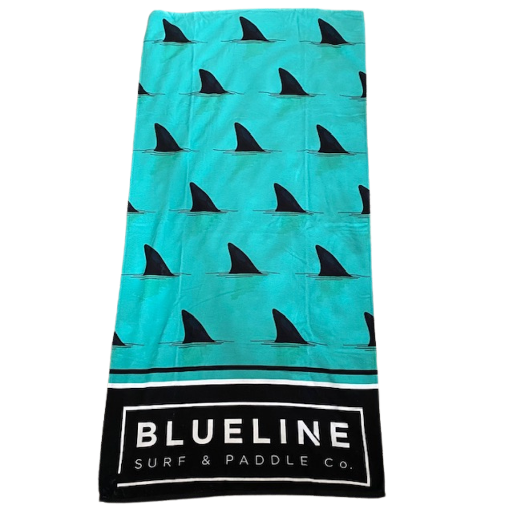 Blueline Surf + Paddle Co. Sharky Sea Large Beach Towel