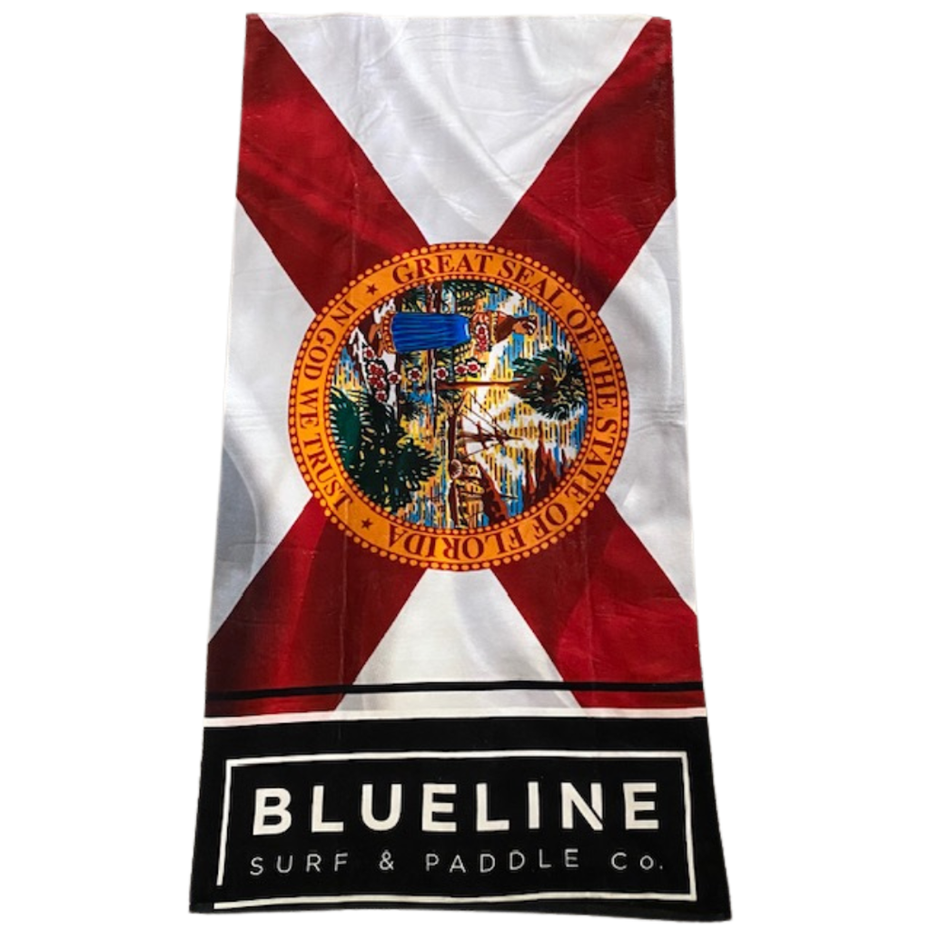 Blueline Surf + Paddle Co. State Side Large Beach Towel