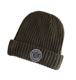 Blueline Surf + Paddle Co. OG Beanie Charcoal with Black Patch