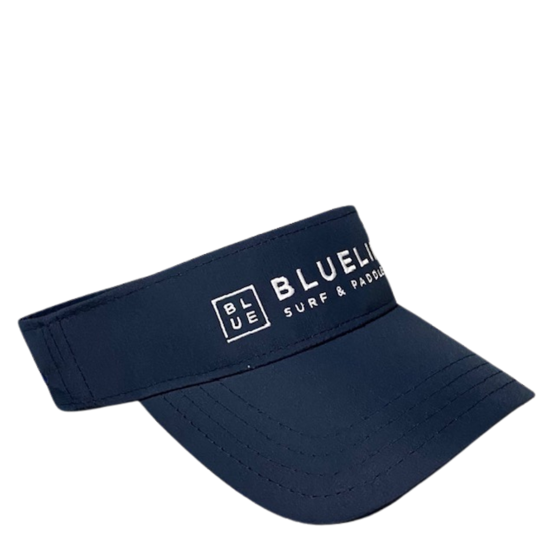 Blueline Surf + Paddle Co. Blueline UV Lite Visor Navy Blueline Surf