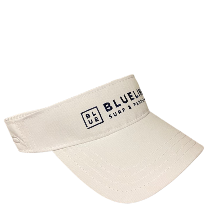 Blueline Surf + Paddle Co. Blueline UV Lite Visor White
