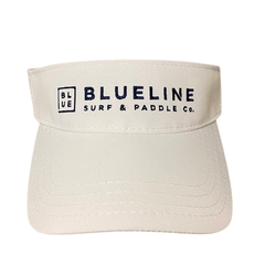 Blueline Surf + Paddle Co. Blueline UV Lite Visor White
