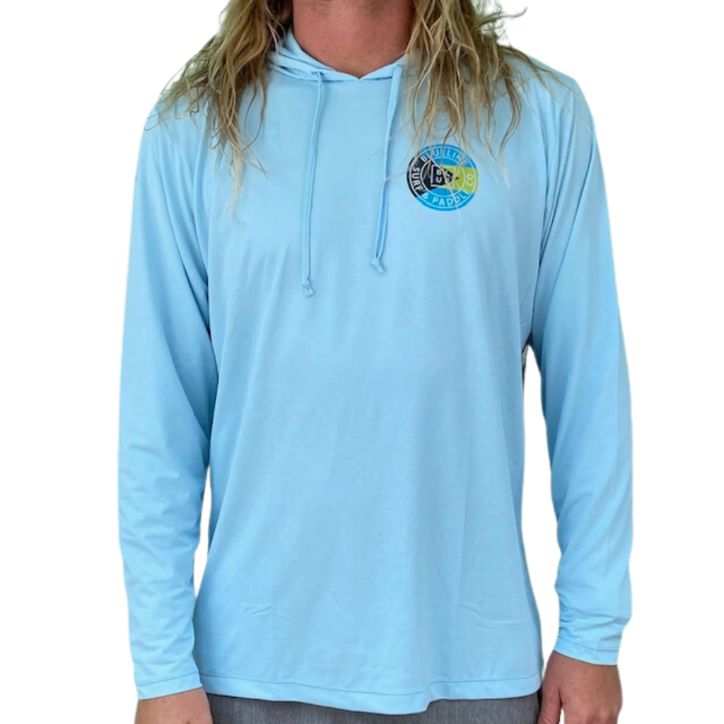 Blueline Surf + Paddle Co. Bahamas Low Pro Tech Hoody Sky