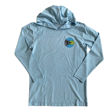 Blueline Surf + Paddle Co. Youth Bahamas Low Pro Tech Hoody Sky