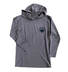 Blueline Surf + Paddle Co. Youth Lighthouse Low Pro Tech Hoody Alloy
