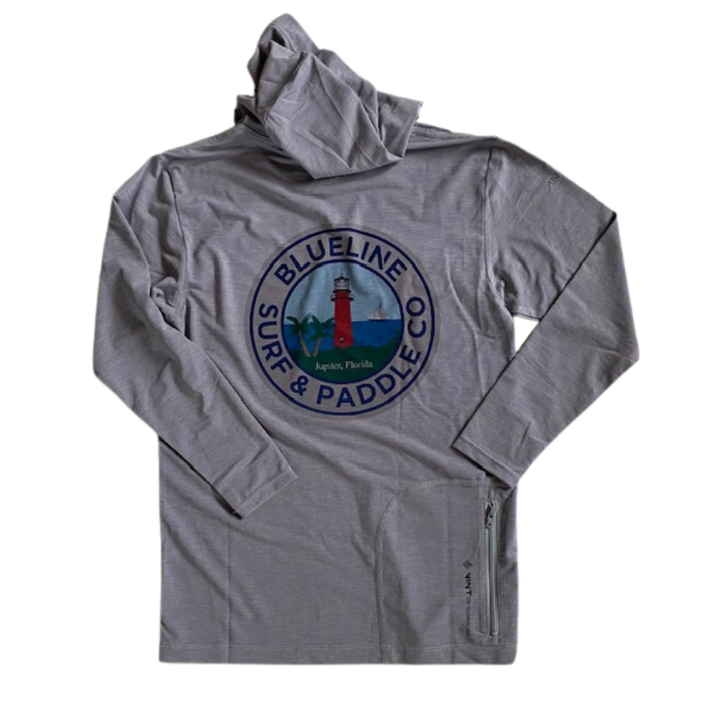 Blueline Surf + Paddle Co. Youth Lighthouse Low Pro Tech Hoody Alloy