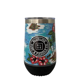 Blueline Surf + Paddle Co. Blueline x Mobe Kandui 12 oz. Wine Tumbler Island