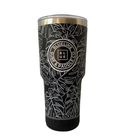 Blueline Surf + Paddle Co. Blueline x Mobe Kahala 24 oz. Tumbler Leaves