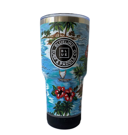 Blueline Surf + Paddle Co. Blueline x Mobe Kandui 24 oz. Tumbler  Island