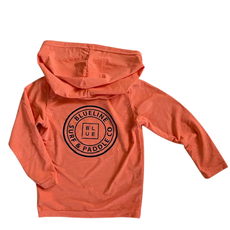 Blueline Surf + Paddle Co. OT Youth Original UV Hoodie H. Coral