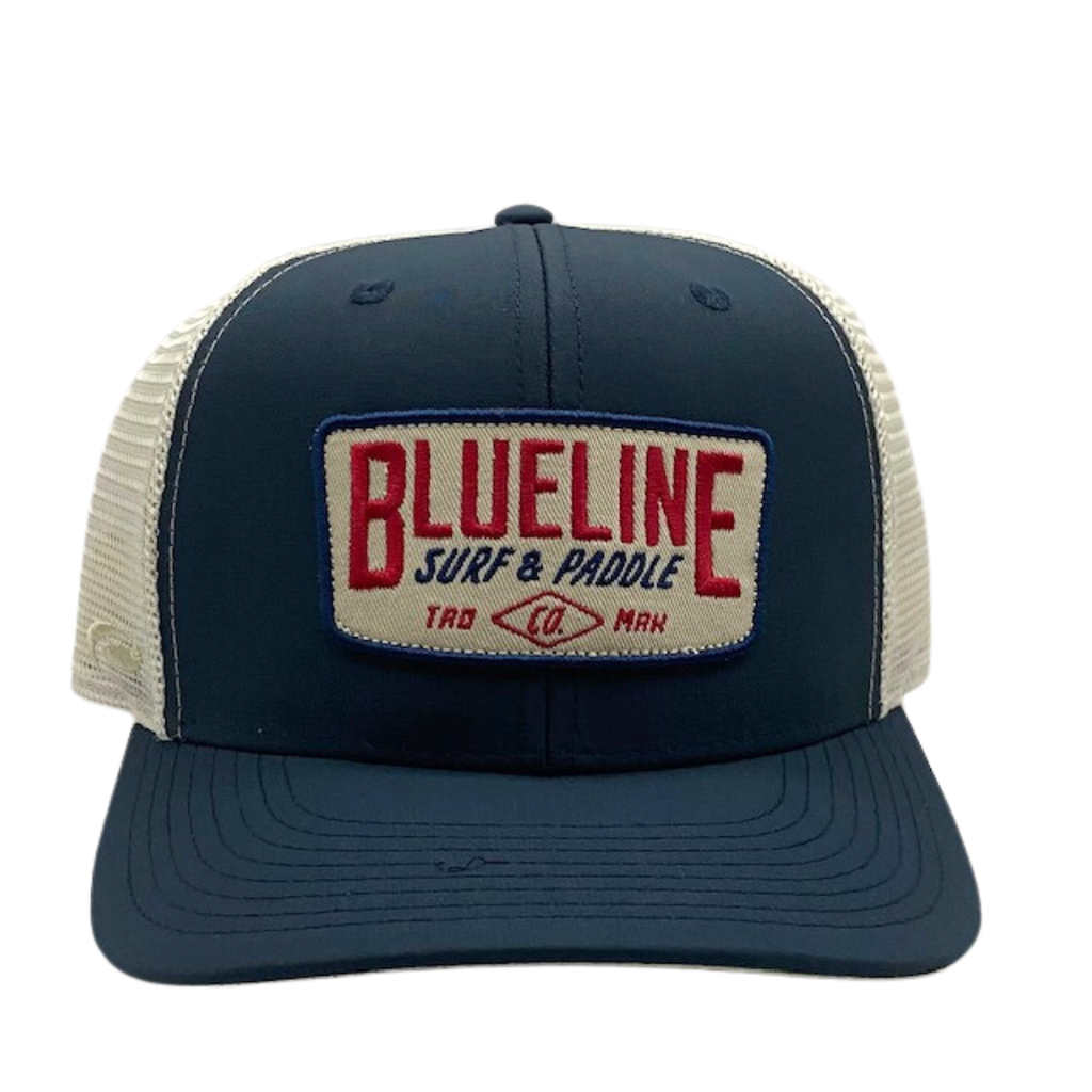 Blueline Surf + Paddle Co. Classic Badge Navy / Stone  HC SC